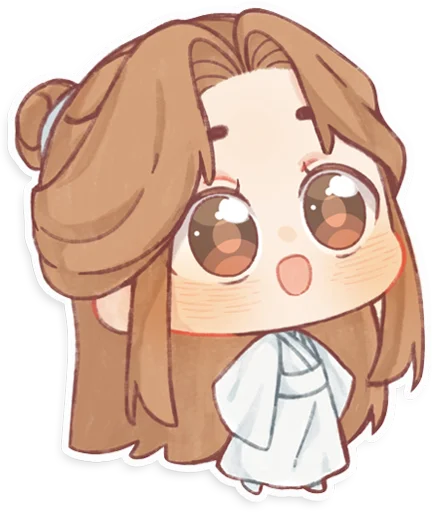 Sticker from the "Xie Lian" sticker pack