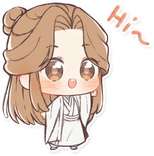 Sticker from the "Xie Lian" sticker pack