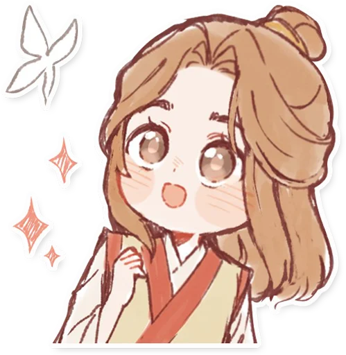 Sticker from the "Xie Lian" sticker pack