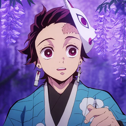 Sticker from the "Kimetsu No Yaiba" sticker pack