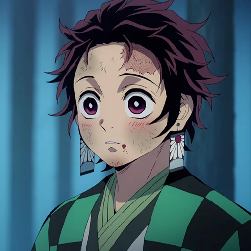 Стикер из набора "Kimetsu No Yaiba"