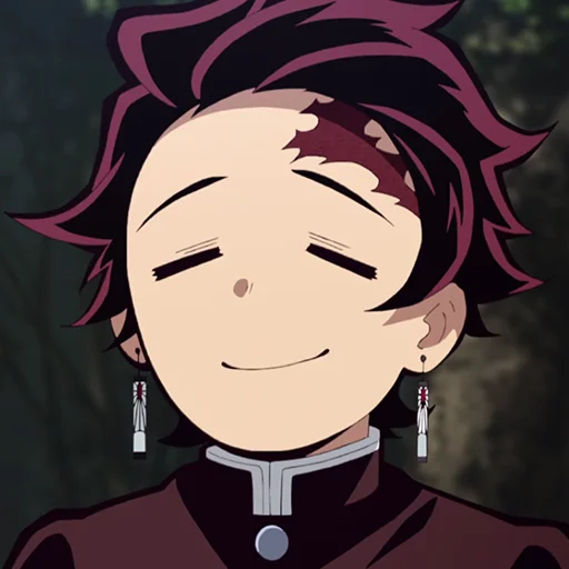 Sticker from the "Kimetsu No Yaiba" sticker pack