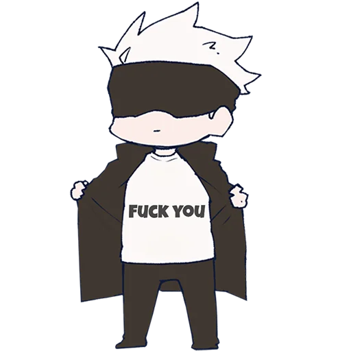 Sticker from the "Jujutsu Kaisen" sticker pack