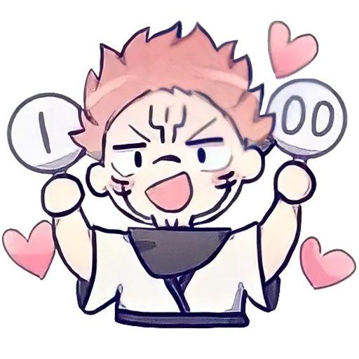 Sticker from the "Jujutsu Kaisen" sticker pack