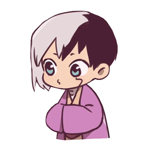 Sticker from the "Dr. Stone" sticker pack