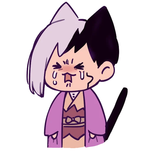 Sticker from the "Dr. Stone" sticker pack