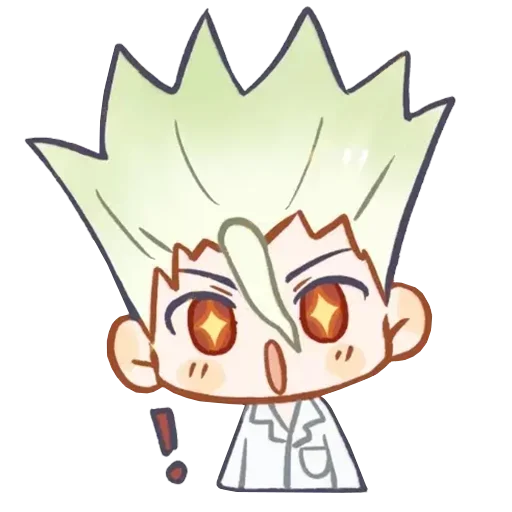 Sticker from the "Dr. Stone" sticker pack