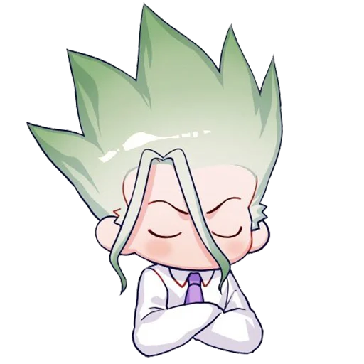 Sticker from the "Dr. Stone" sticker pack