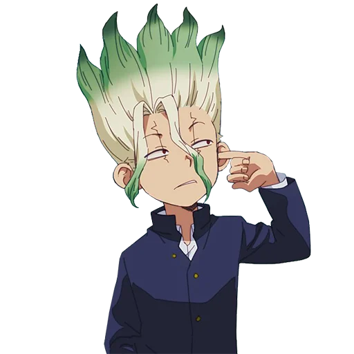 Sticker from the "Dr. Stone" sticker pack