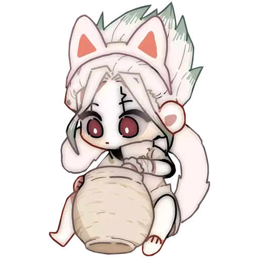 Sticker from the "Dr. Stone" sticker pack