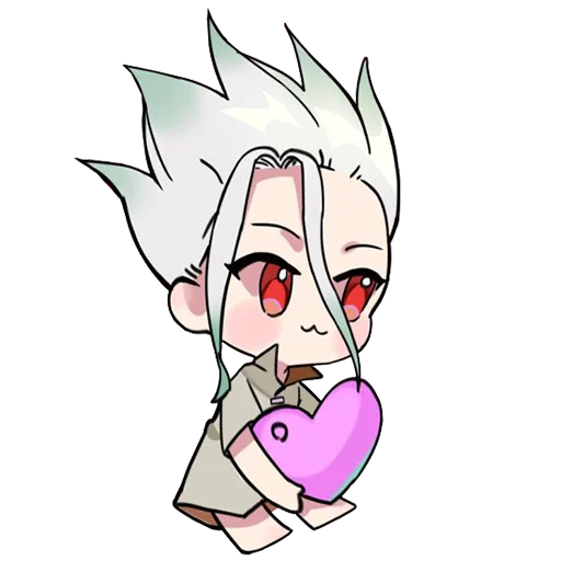 Sticker from the "Dr. Stone" sticker pack