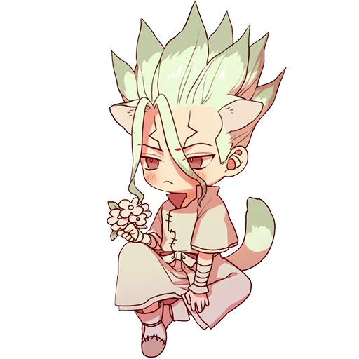 Sticker from the "Dr. Stone" sticker pack