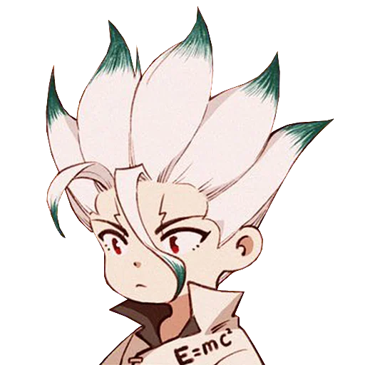 Sticker from the "Dr. Stone" sticker pack