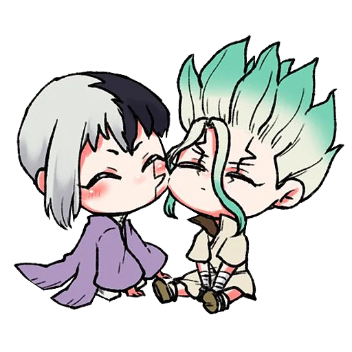 Sticker from the "Dr. Stone" sticker pack