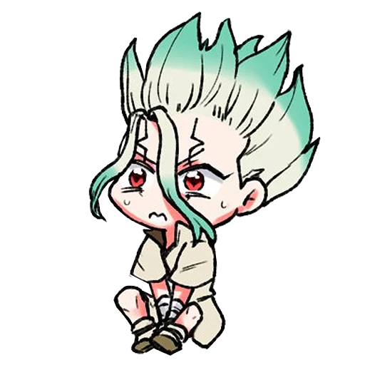 Sticker from the "Dr. Stone" sticker pack