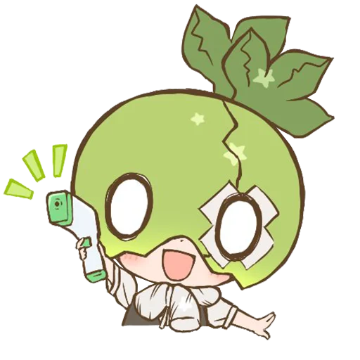 Sticker from the "Dr. Stone" sticker pack