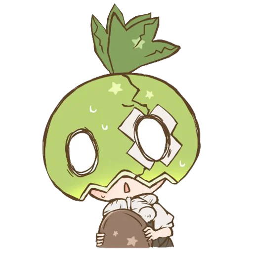 Sticker from the "Dr. Stone" sticker pack