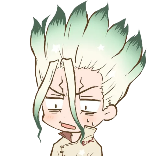 Sticker from the "Dr. Stone" sticker pack