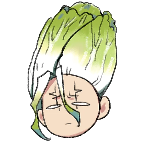 Sticker from the "Dr. Stone" sticker pack