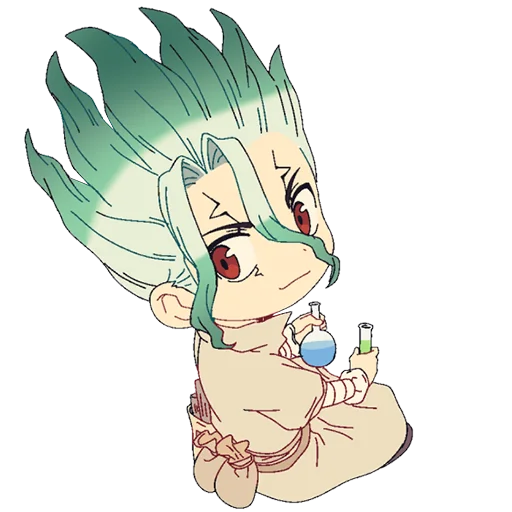 Sticker from the "Dr. Stone" sticker pack