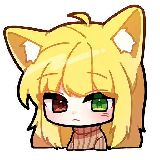 Sticker Random Chibi