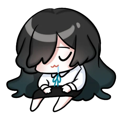 Sticker from the "Random Chibi" sticker pack