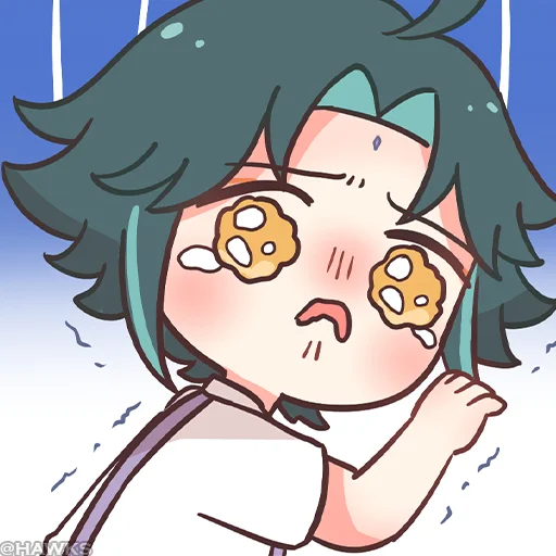 Sticker from the "Genshin Meme" sticker pack