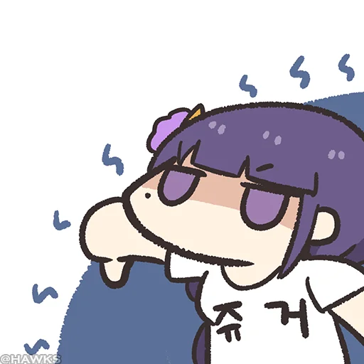 Sticker from the "Genshin Meme" sticker pack