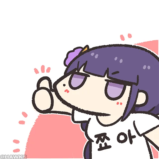 Sticker from the "Genshin Meme" sticker pack