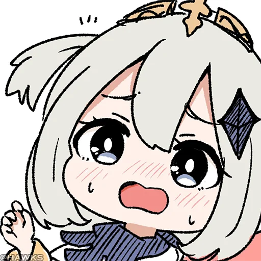 Sticker from the "Genshin Meme" sticker pack