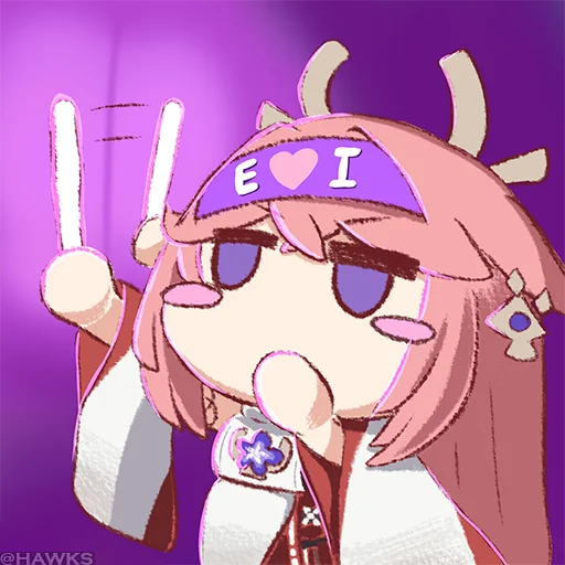 Sticker from the "Genshin Meme" sticker pack