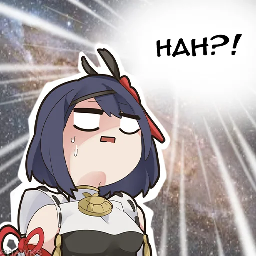 Sticker from the "Genshin Meme" sticker pack