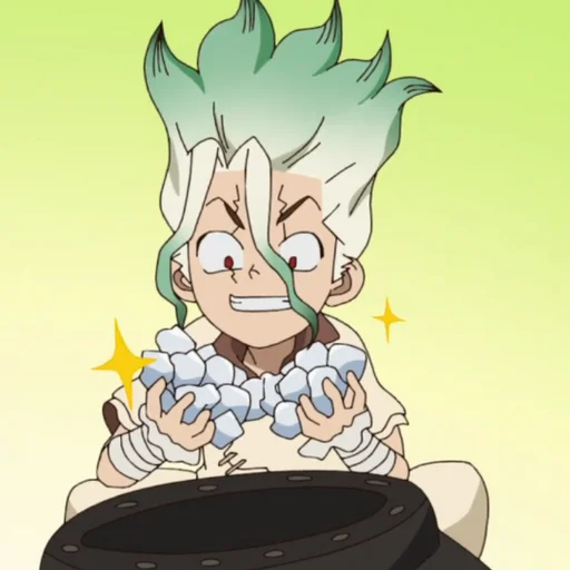 Sticker from the "Senku | Сэнку Исигами" sticker pack