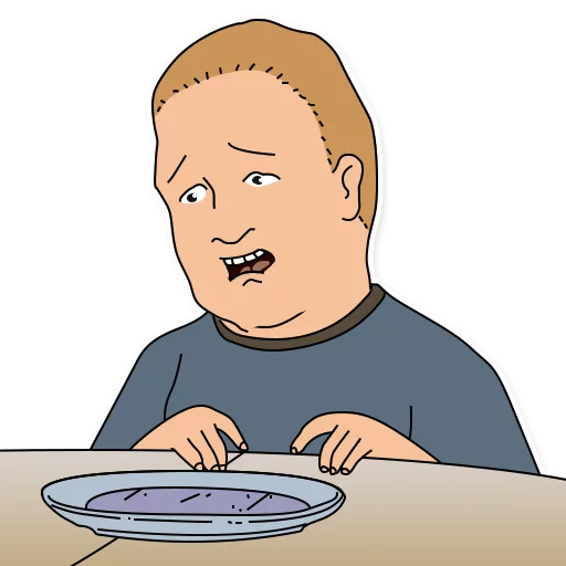 Sticker from the "King of the Hill" sticker pack