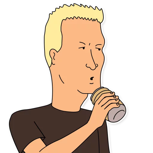 Sticker from the "King of the Hill" sticker pack