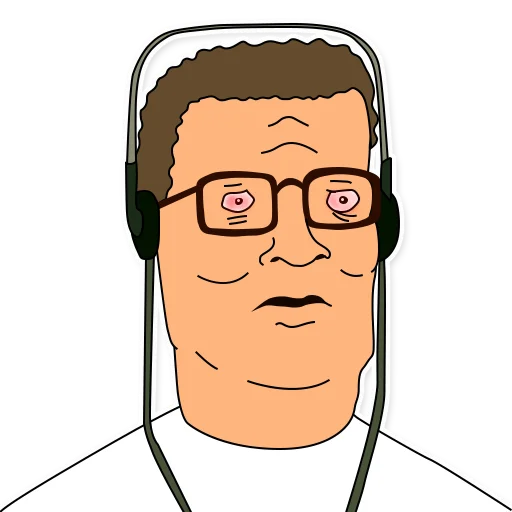 Sticker from the "King of the Hill" sticker pack