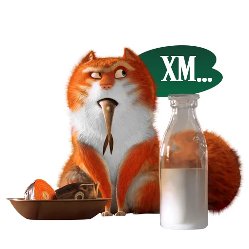 Sticker from the "Изумительный Морис" sticker pack