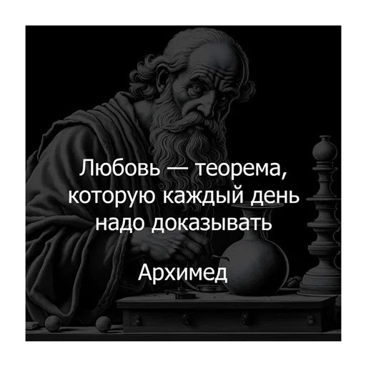 Стикер из набора "Цитаты Платона"