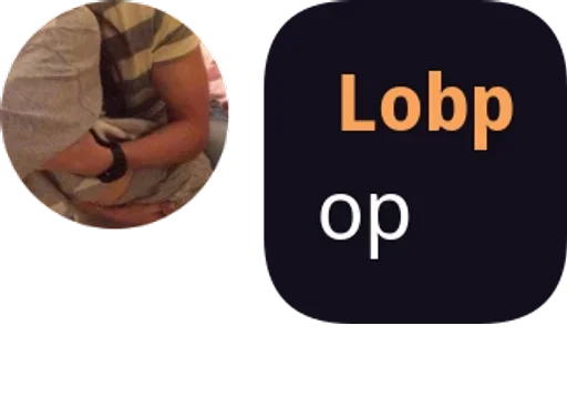 Стикер из набора "Lobp"