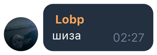 Стикер из набора "Lobp"