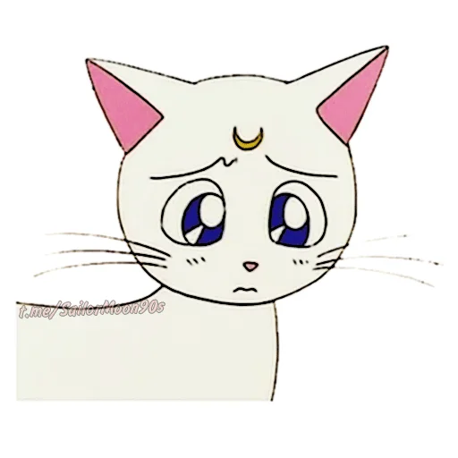 Sticker from the "😻Luna & Artemis😸" sticker pack