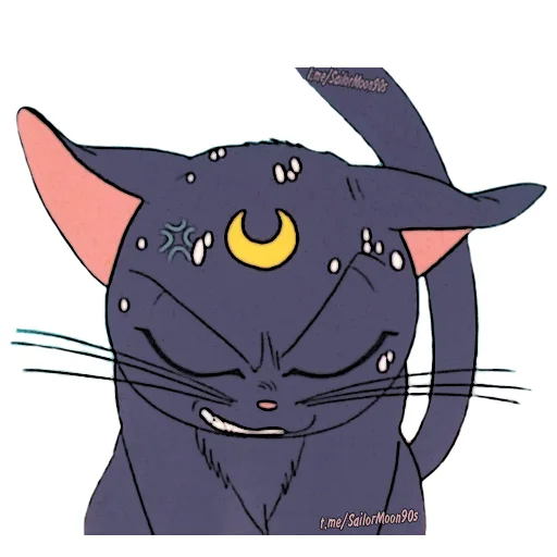 Sticker from the "😻Luna & Artemis😸" sticker pack