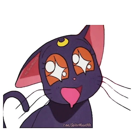 Sticker from the "😻Luna & Artemis😸" sticker pack