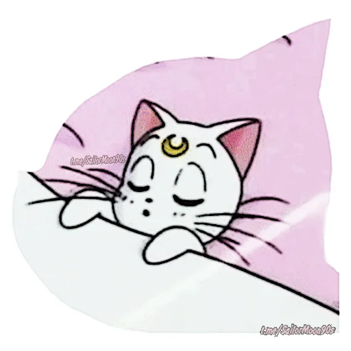 Sticker from the "😻Luna & Artemis😸" sticker pack