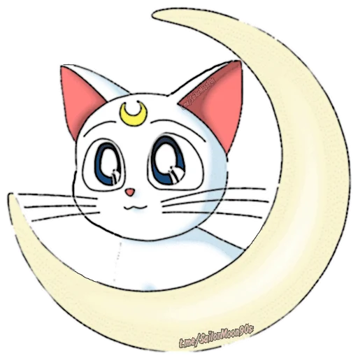 Sticker from the "😻Luna & Artemis😸" sticker pack