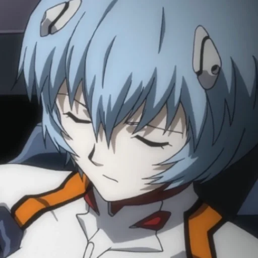 Sticker from the "Rei Ayanami" sticker pack