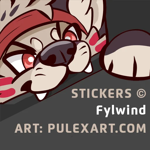 Sticker from the "Fylwind" sticker pack