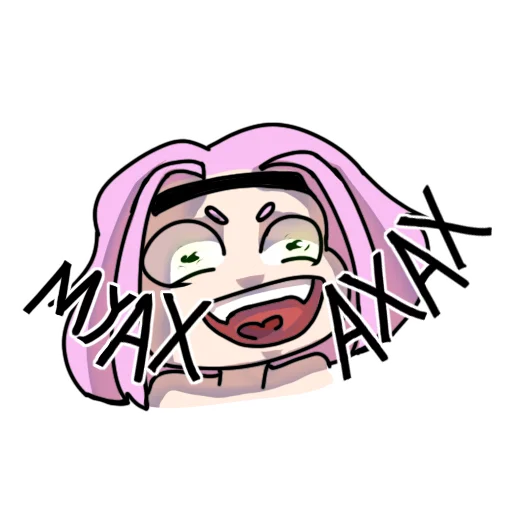 Sticker from the "Kiku pwp" sticker pack