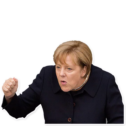 Sticker from the "Merkel Pack" sticker pack