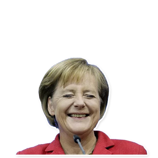 Sticker from the "Merkel Pack" sticker pack